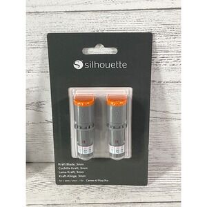 Silhouette Cameo Kraft Blade 3MM‎ - 2 Pack - NEW SEALED - FREE SHIPPING
